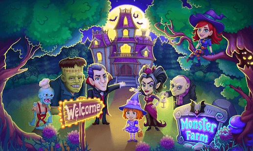 Monster Halloween Farm Screenshot