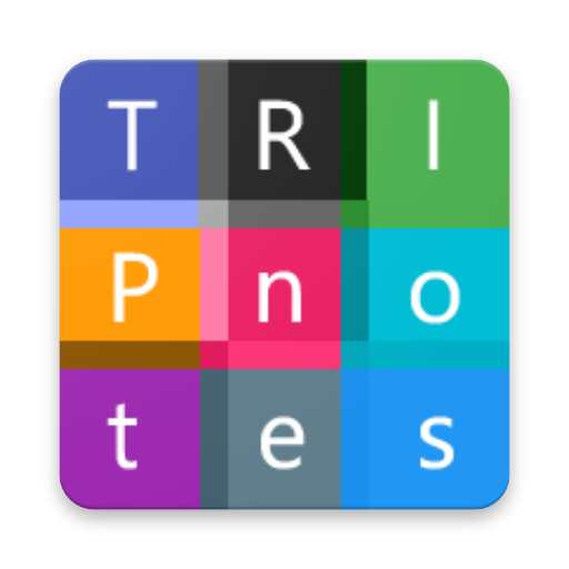 TRIPnotes -Trip planner, sched logo