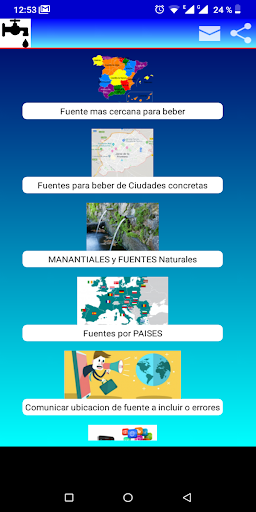 Vista previa de la aplicación