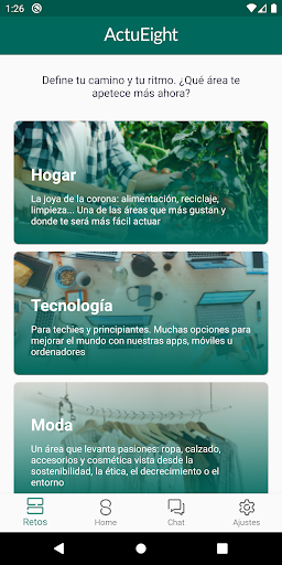 Android application ActuEight screenshort