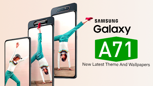Captura de Pantalla 1 Samsung Galaxy A71 Launcher: T android