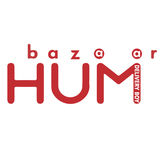 HUM Bazaar Delivery Boy logo