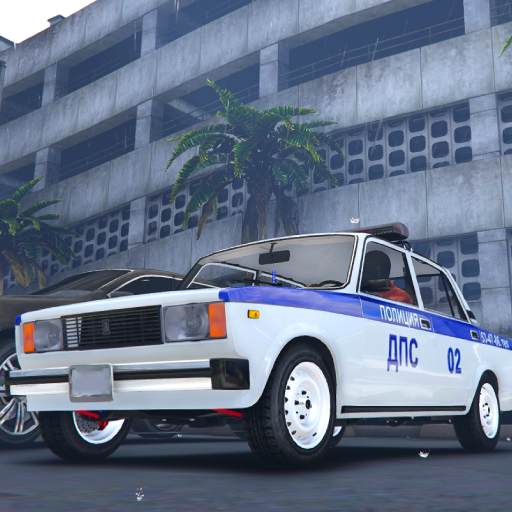 Police patrol: VAZ 2105 LADA