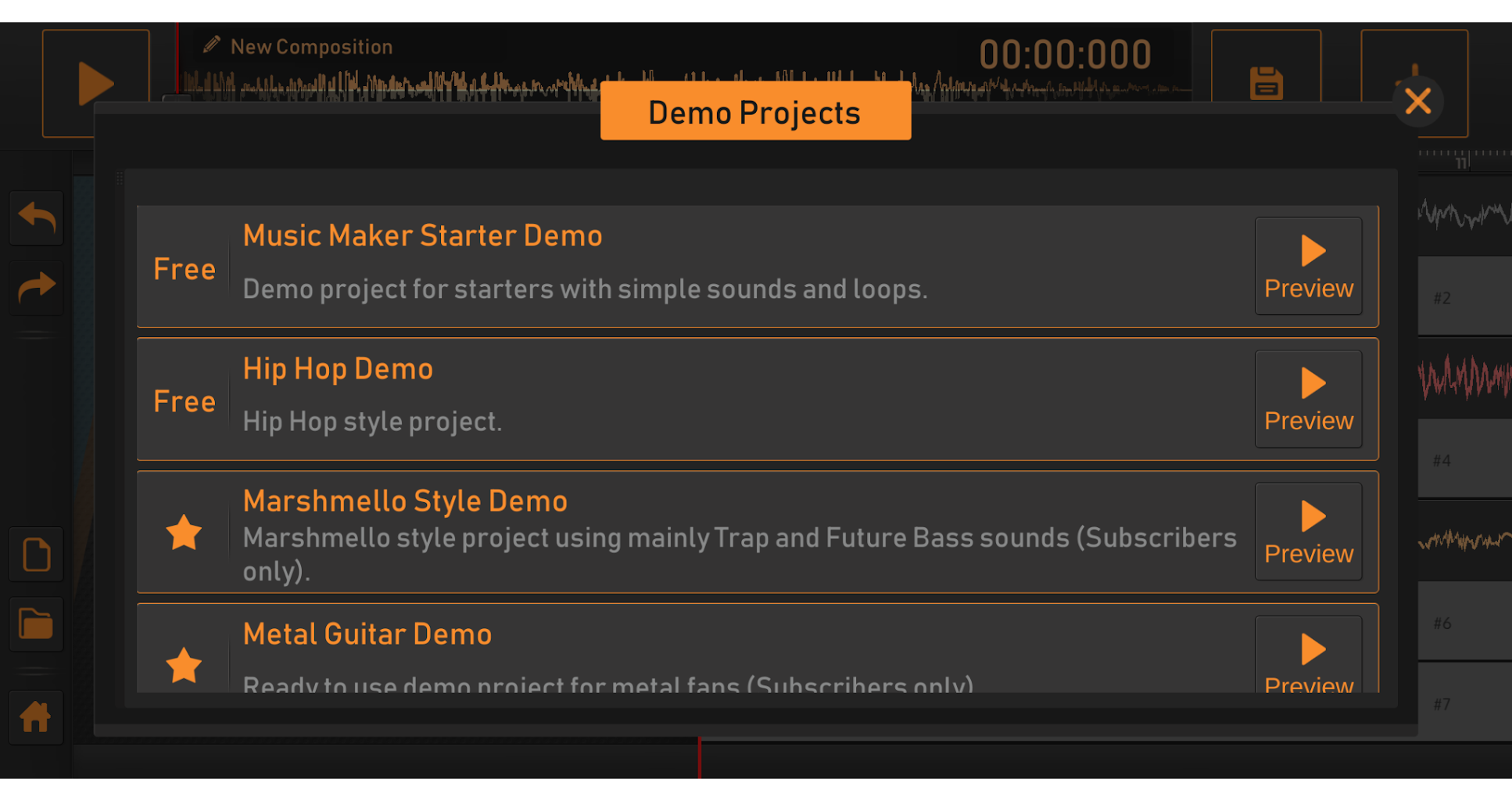 Song Maker - Music Mixer Screenshot 4