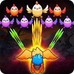 Poultry Shoot Blast: Free Space Shooter Apk