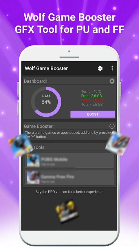 Wolf Game Booster & GFX Toolのおすすめ画像1