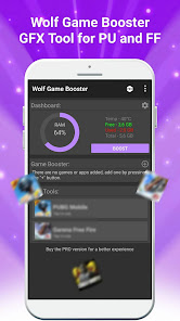 Imágen 1 Wolf Game Booster & GFX Tool android