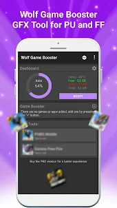 Wolf Game Booster &amp; GFX Tool
