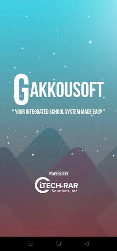 Android application Gakkou Childlink screenshort