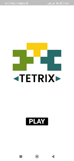 Android application Geo Tetrix screenshort