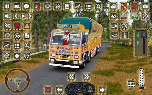 Indian Truck Offroad Cargo 3D Screenshot