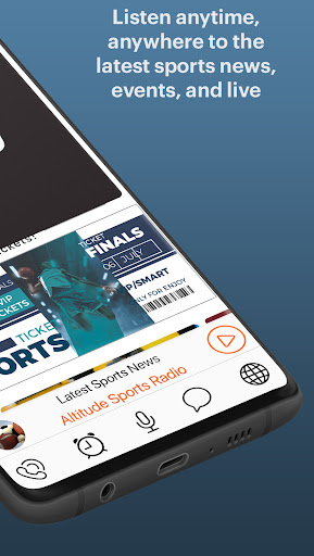 Altitude Sports Radio Screenshot 2 - AppWisp.com