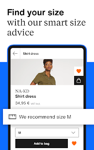 Zalando – online fashion store Screenshot