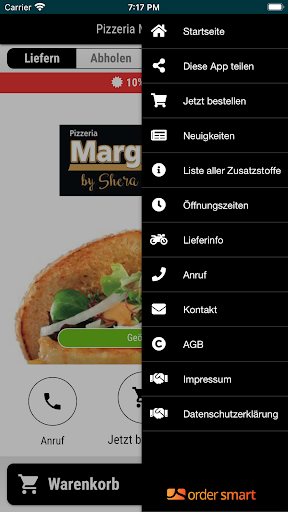 Pizzeria Margherita Screen 3
