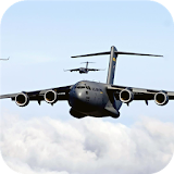 Heavy airplanes. Air wallpaper icon