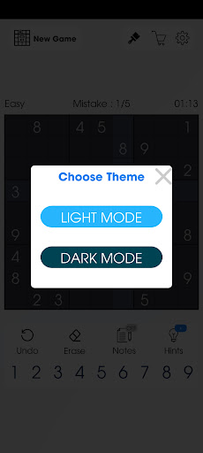Sudoku Puzzle Screen 2