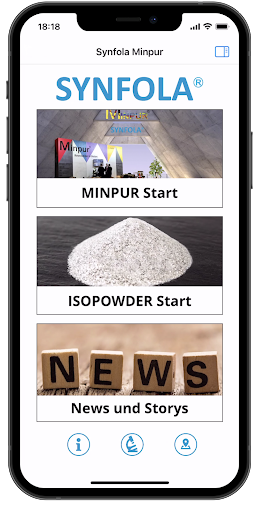 Android application Synfola screenshort