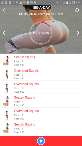 3D Squats Home Workout 2.1.4 screenshots 3
