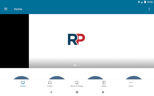 Screenshot of Reformed Perspective