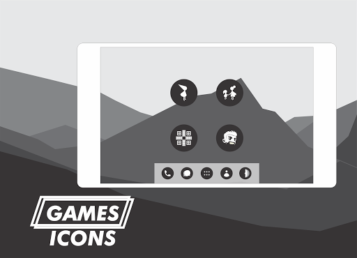 Darkmatte - Flat Dark Icon Pac