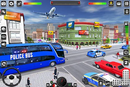 경찰 버스 시뮬레이터 버스 게임