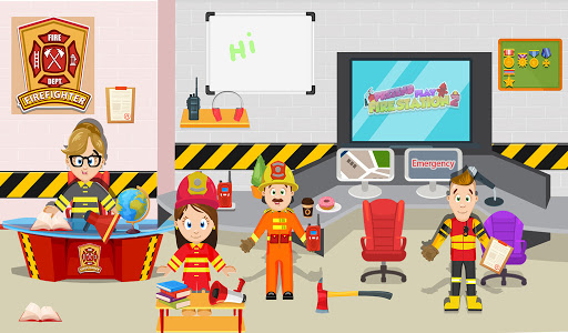 Pretend Play Town Fire Station: Small City Fireman 1.0.2 screenshots 4