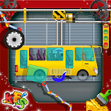 Bus Factory Builder Game icon