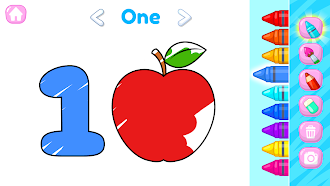 Game screenshot 子ども向け123数字のなぞり書き apk download