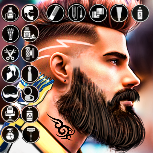Barber Shop Hair Cut Sim Games Laai af op Windows