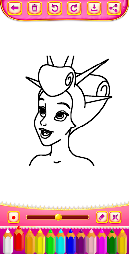 Mermaid Princess Coloring Book