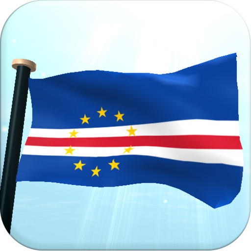 Cape Verde Flag 3D Free logo