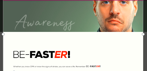 BE-FASTER! Screen 2
