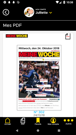 Meine Woche Screen 2