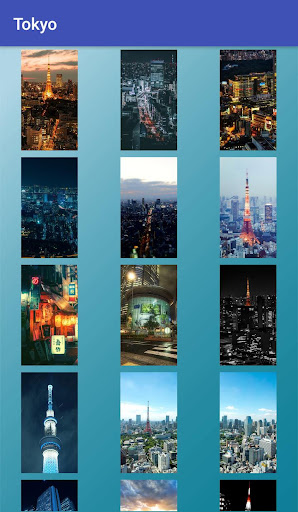 Android application Tokyo Wallpaper screenshort