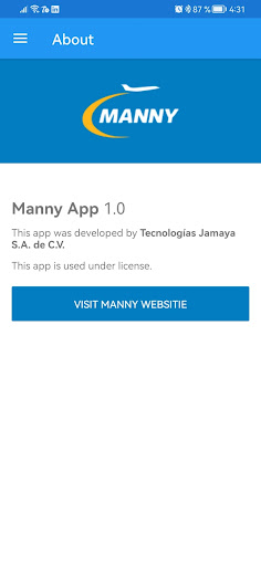 Manny TripSheet Screen 3