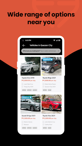 Forent - Rent cars near you Screen 3