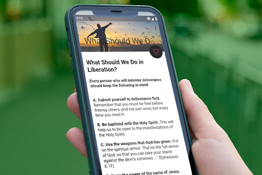 Deliverance Ministry Screen 3