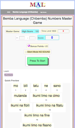 Bemba M(A)L Screen 2