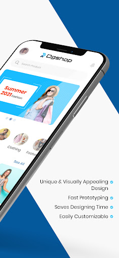 Dgshop Flutter eCommerce UIKit Screen 2