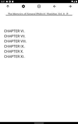 Book, The Memoirs of General P Screen 3
