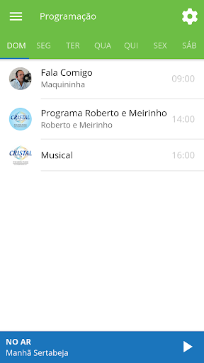 Rádio Cristal FM Campinas 97.7 Screen 2