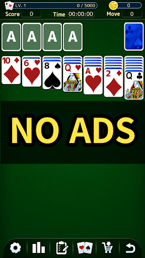 Android application Solitaire Classic KLONDIKE AI screenshort