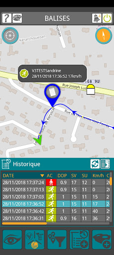 Android application GeoMoov 2 screenshort