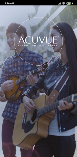 Android application MyACUVUE® PRO screenshort
