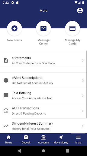 Greenwood Municipal FCU Screen 2