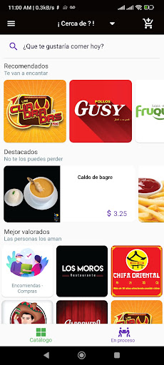 Android application tppdelivery screenshort
