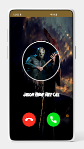 Captura de Pantalla 3 Jason call prank – scary fake  android