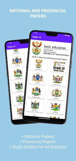 Android application Grade 10 Past Papers and Guide screenshort