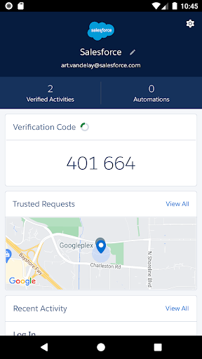 Salesforce Authenticator 4