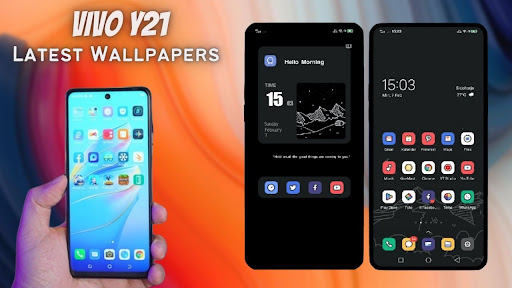 Vivo Y21 Wallpapers, Themes Screen 2